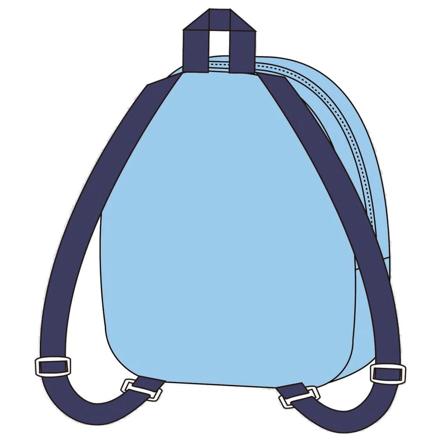Ghiozdan Bluey 22cm poza produsului