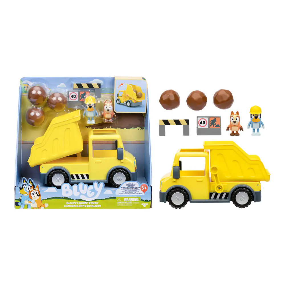 Camion basculant Bluey + figurine poza produsului