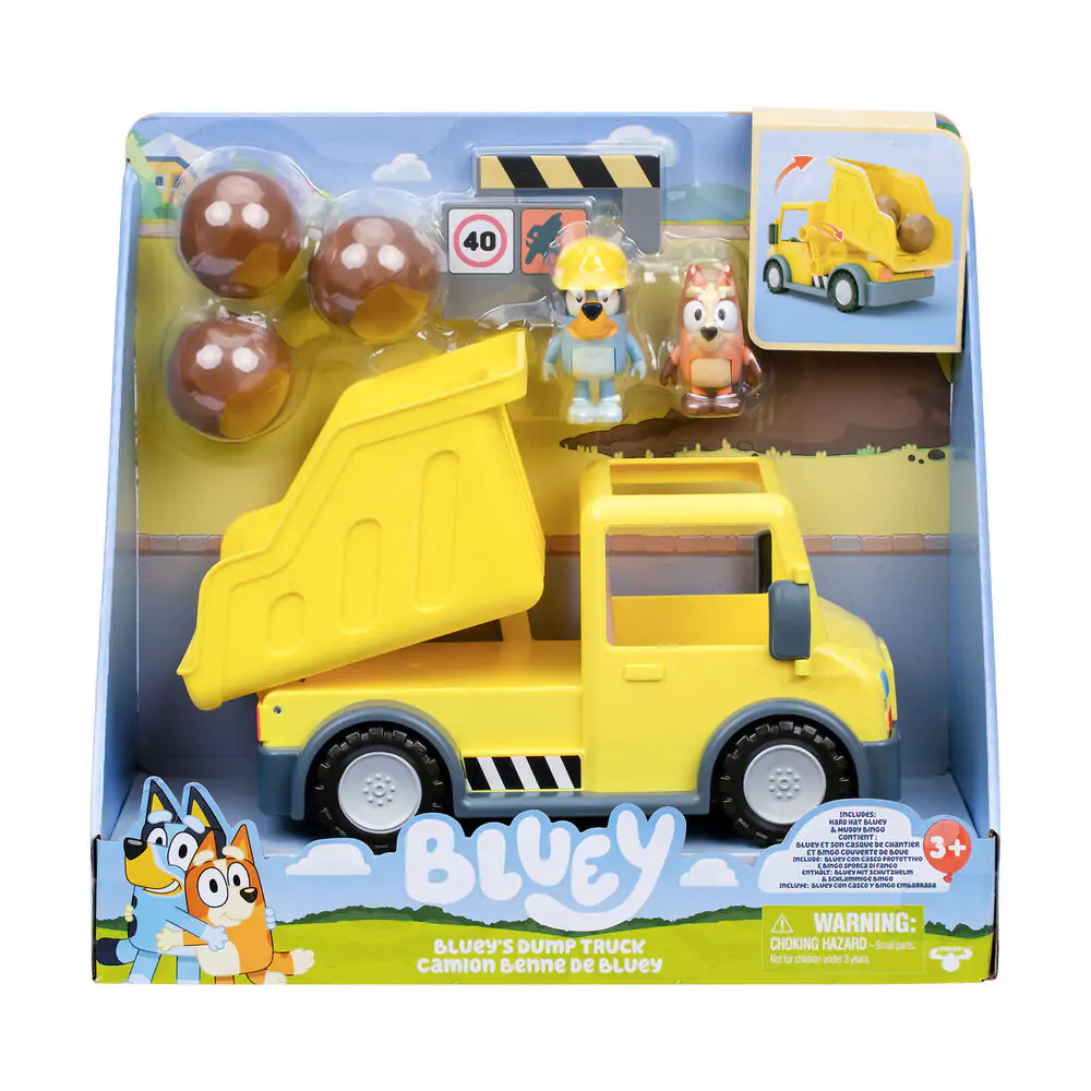 Camion basculant Bluey + figurine poza produsului