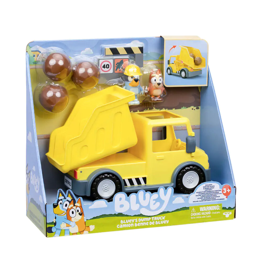 Camion basculant Bluey + figurine poza produsului