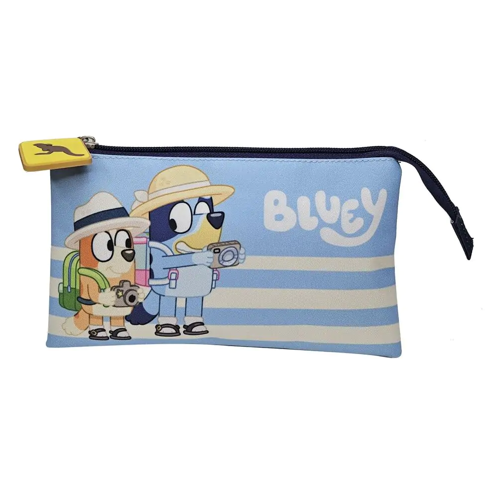 Bluey Tourist etui triplu pentru creioane poza produsului