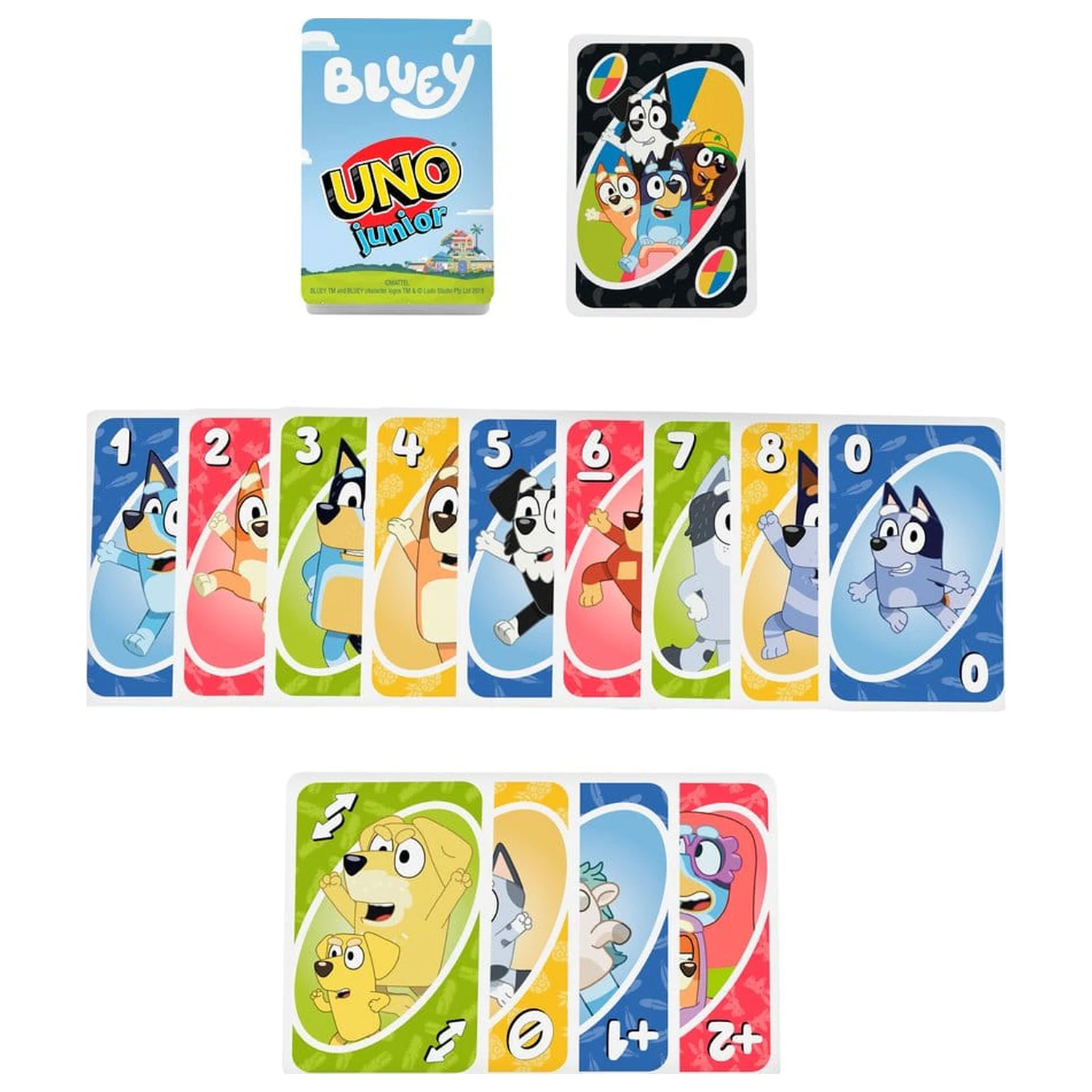 Bluey UNO Junior Joc de Cărți poza produsului