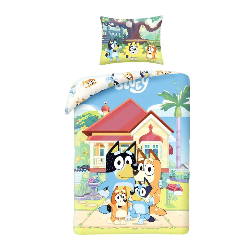 Set Duvet Bluey Ver. 1 140 x 200 cm / 70 x 90 cm poza produsului