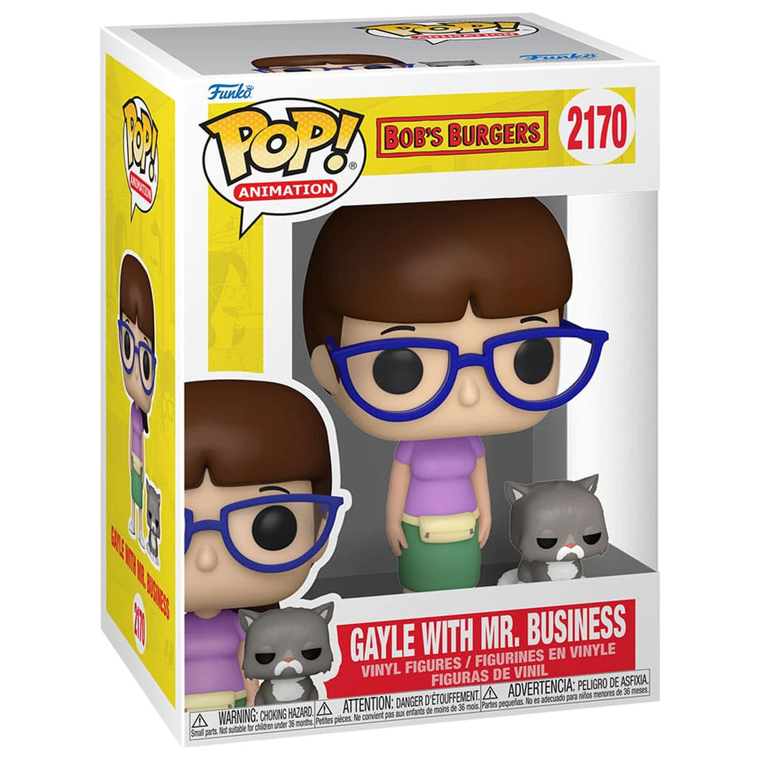 Bob's Burgers Funko POP!&Buddy TV Vinyl Figurina Gayle cu Mr. Business 9 cm poza produsului