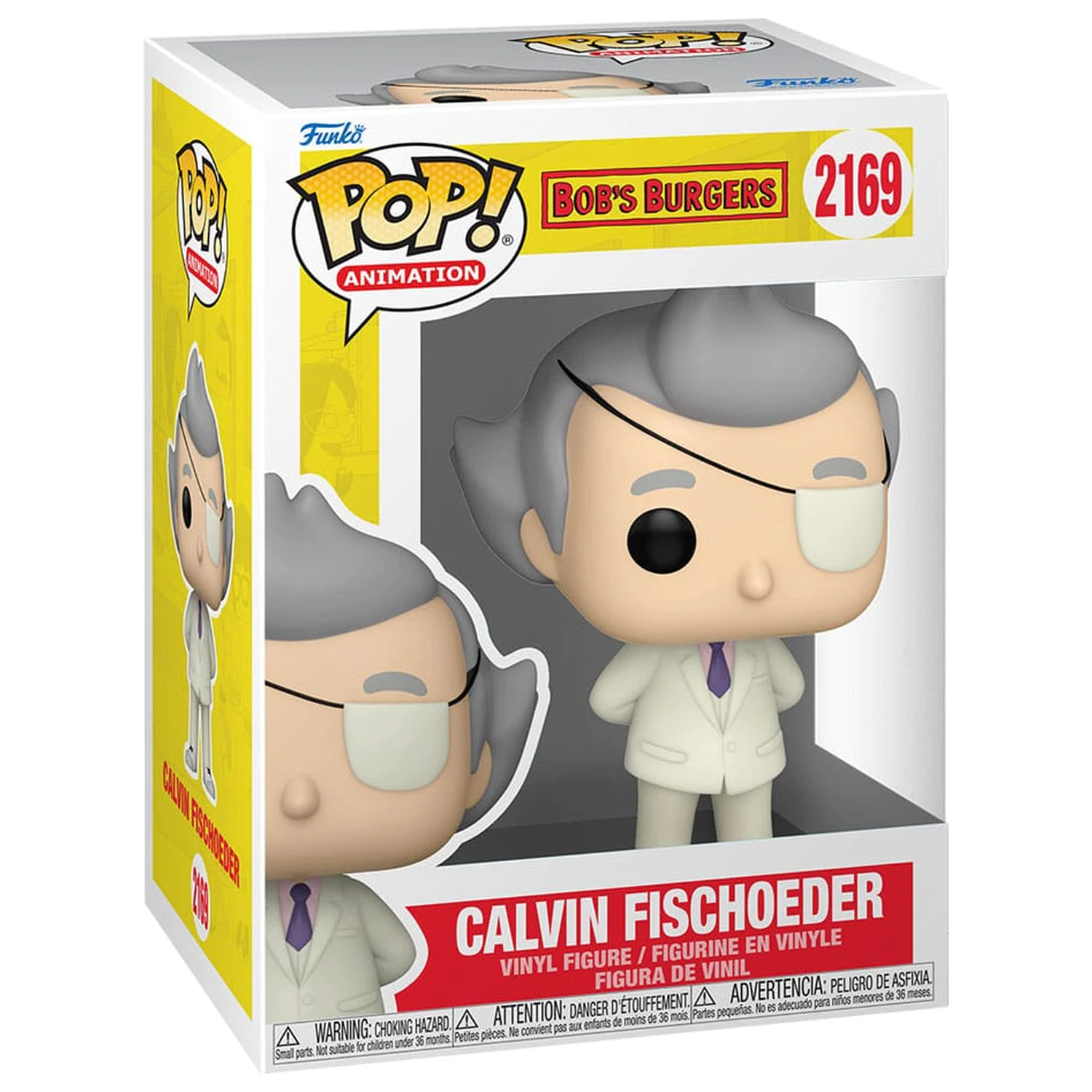 Bob's Burgers Funko POP!TV Figurina de vinil Calvin Fischoeder 9 cm poza produsului