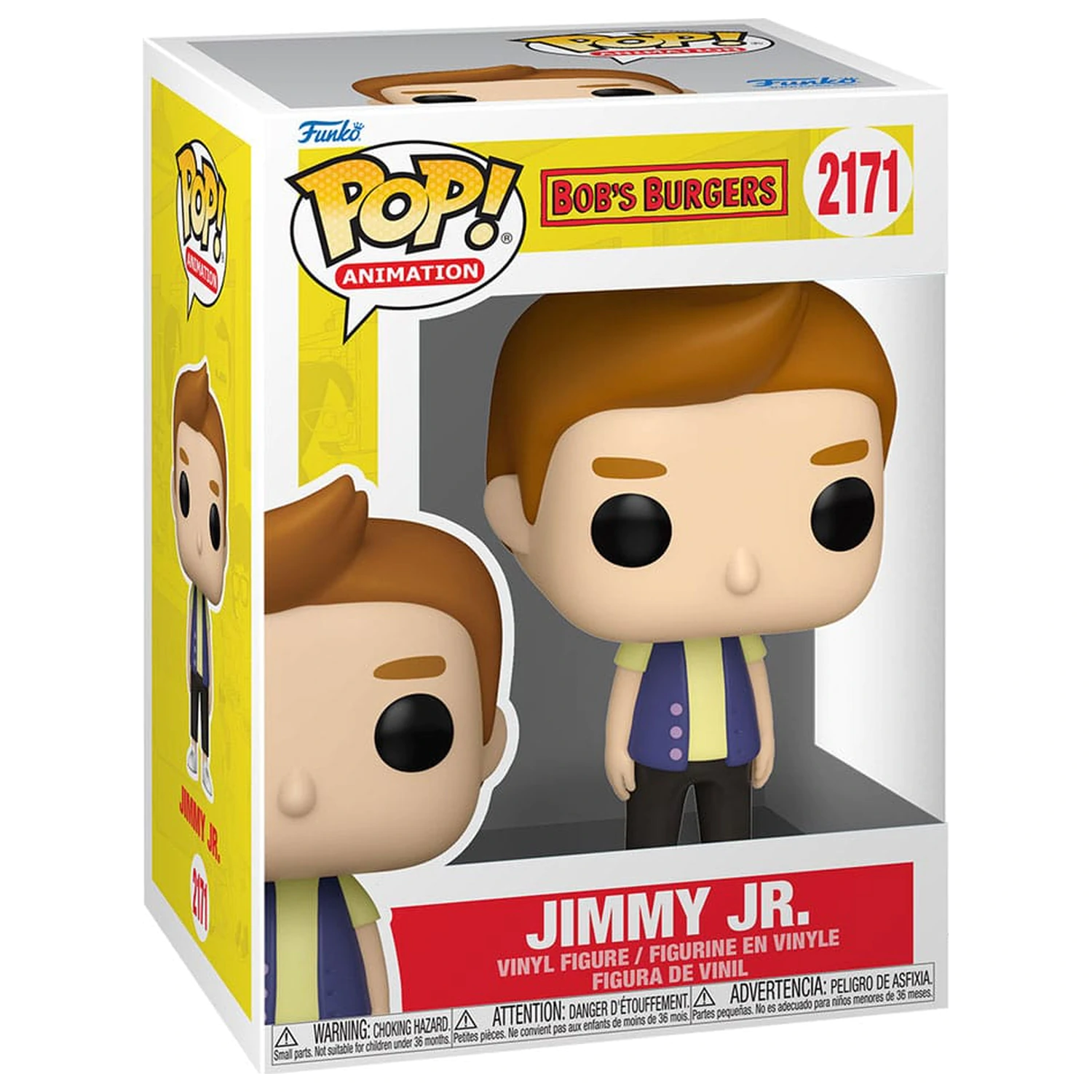 Bob's Burgers Funko POP!TV Figurina de vinil Jimmy Jr. 9 cm poza produsului