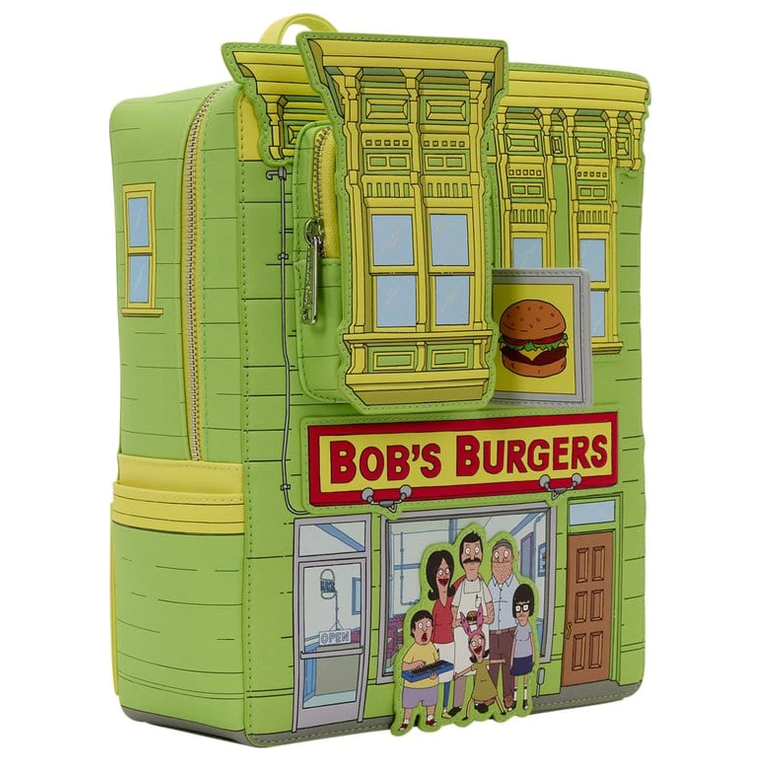 Bob's Burgers by Loungefly geanta crossbody cu portofel Restaurant poza produsului