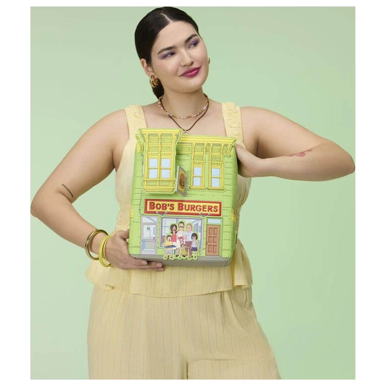 Bob's Burgers by Loungefly geanta crossbody cu portofel Restaurant poza produsului