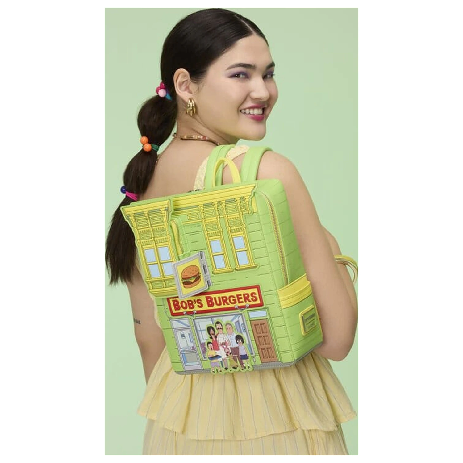 Bob's Burgers by Loungefly geanta crossbody cu portofel Restaurant poza produsului