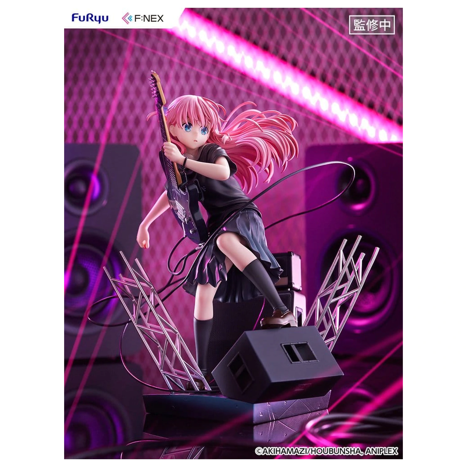 Bocchi the Rock! F:NEX Figurina PVC 1/7 Hitori Gotoh Live Ver. 24 cm poza produsului