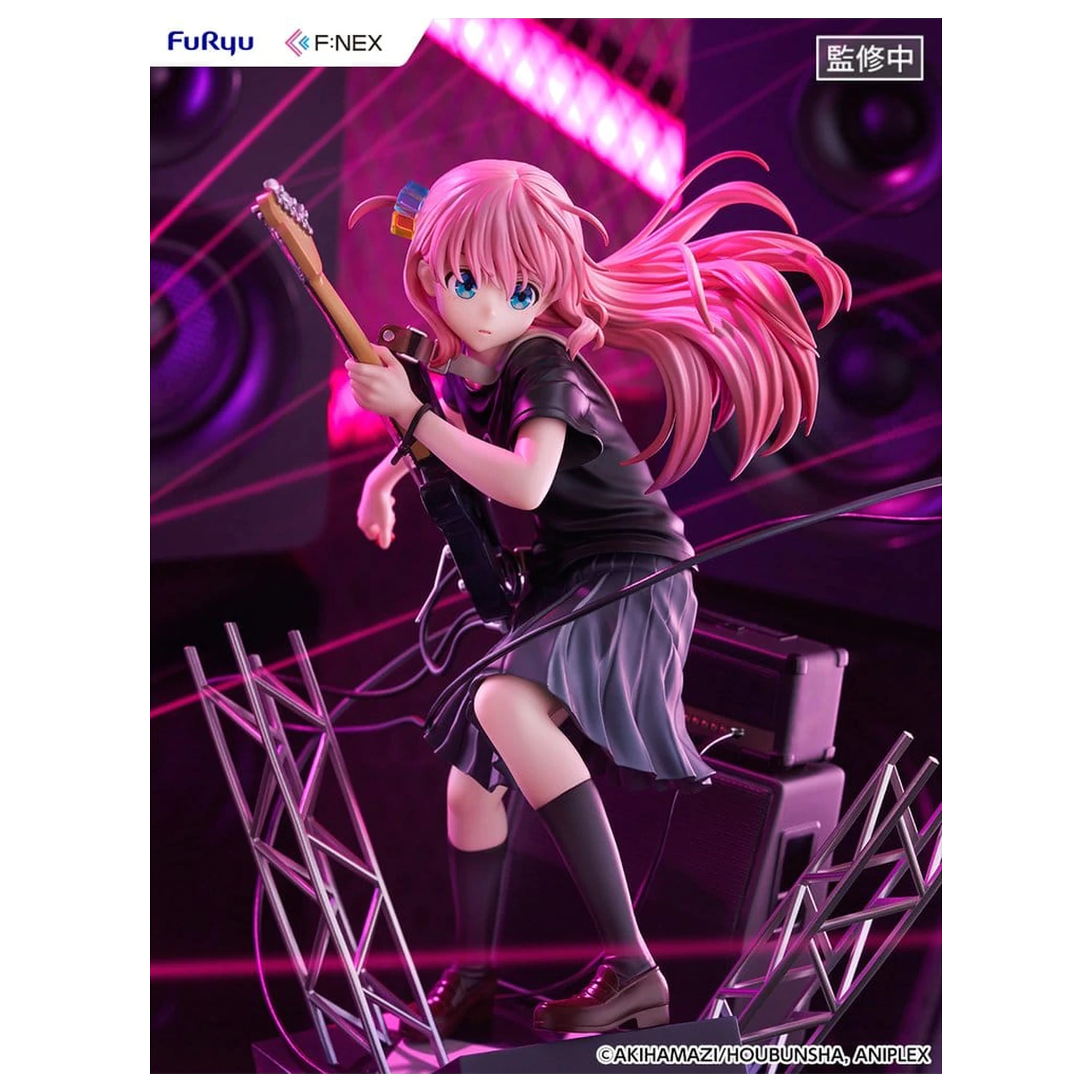 Bocchi the Rock! F:NEX Figurina PVC 1/7 Hitori Gotoh Live Ver. 24 cm poza produsului