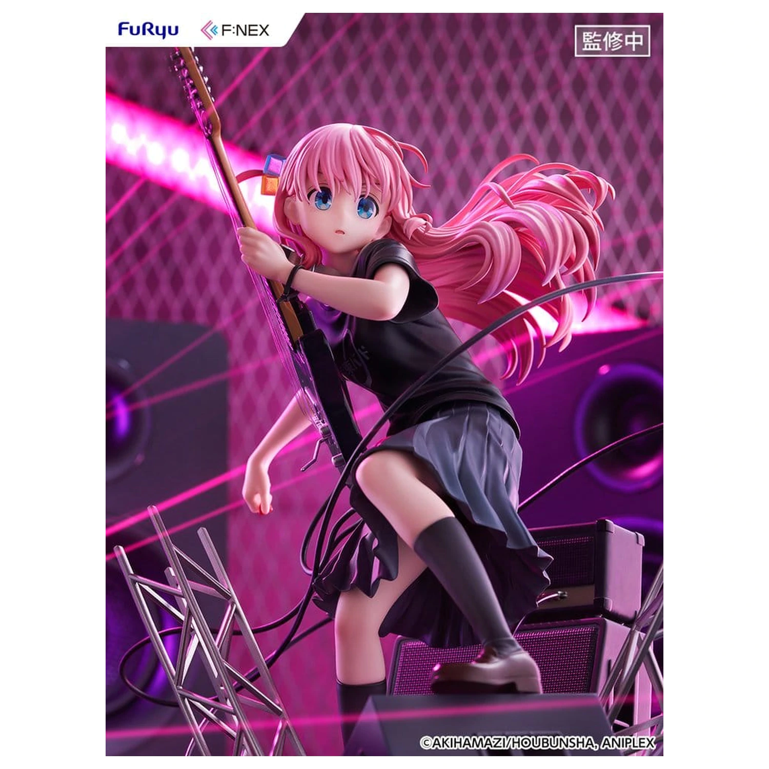 Bocchi the Rock! F:NEX Figurina PVC 1/7 Hitori Gotoh Live Ver. 24 cm poza produsului