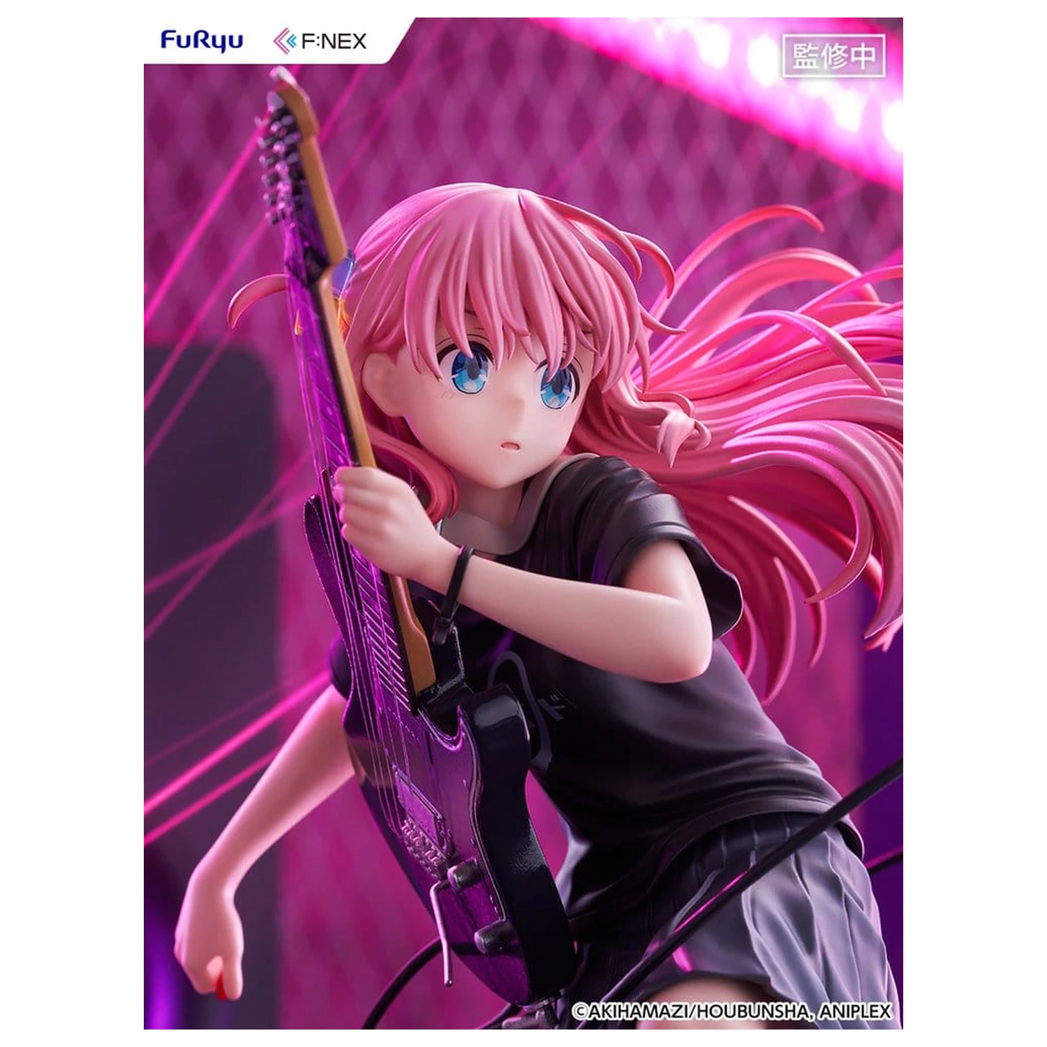 Bocchi the Rock! F:NEX Figurina PVC 1/7 Hitori Gotoh Live Ver. 24 cm poza produsului