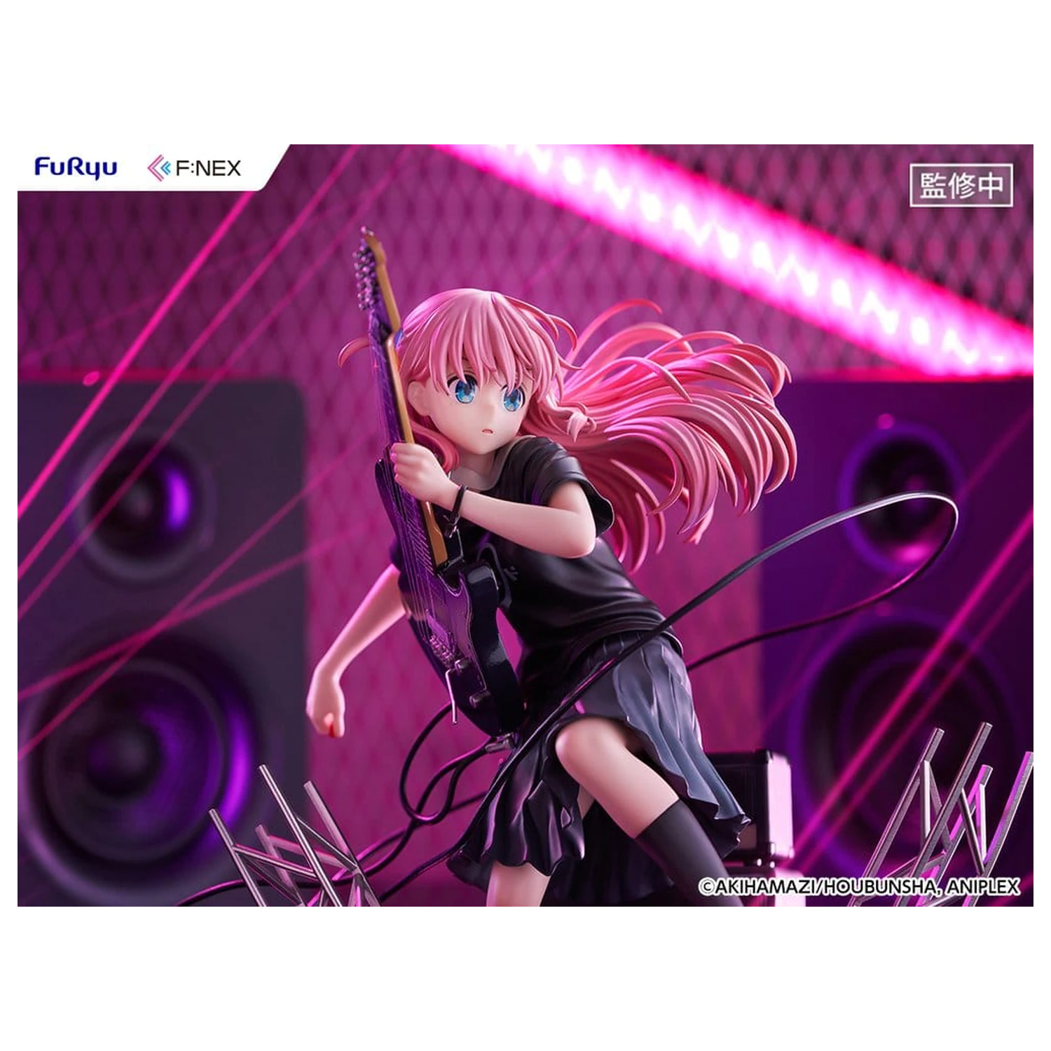Bocchi the Rock! F:NEX Figurina PVC 1/7 Hitori Gotoh Live Ver. 24 cm poza produsului