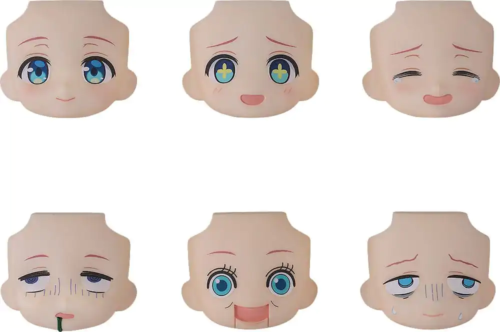 Bocchi the Rock! Nendoroid More Piese Decorative pentru figurine Nendoroid Face Swap Bocchi Selection (Rerelease) poza produsului