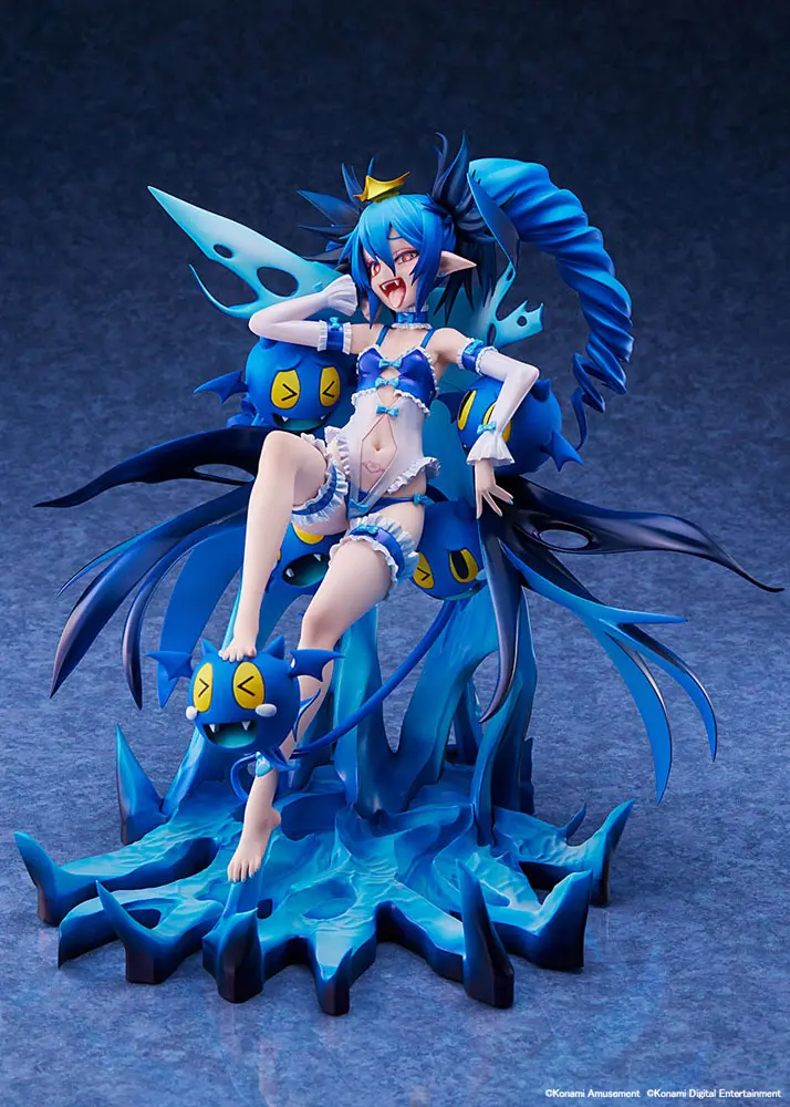 Statuie PVC Bombergirl 1/7 Aqua Lewysia Aquablue Vampire Negligee Ver. 25 cm poza produsului