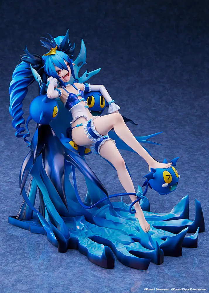 Statuie PVC Bombergirl 1/7 Aqua Lewysia Aquablue Vampire Negligee Ver. 25 cm poza produsului