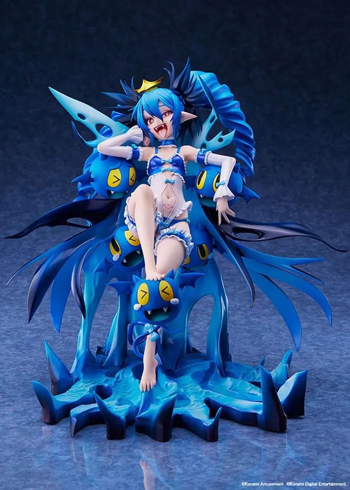 Statuie PVC Bombergirl 1/7 Aqua Lewysia Aquablue Vampire Negligee Ver. 25 cm poza produsului