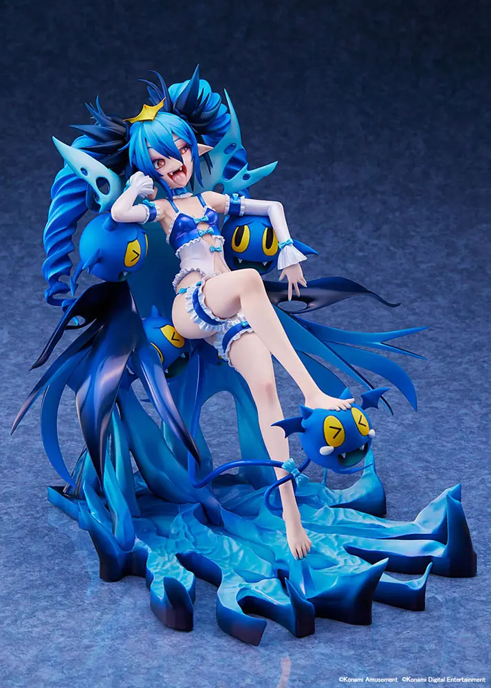 Statuie PVC Bombergirl 1/7 Aqua Lewysia Aquablue Vampire Negligee Ver. 25 cm poza produsului