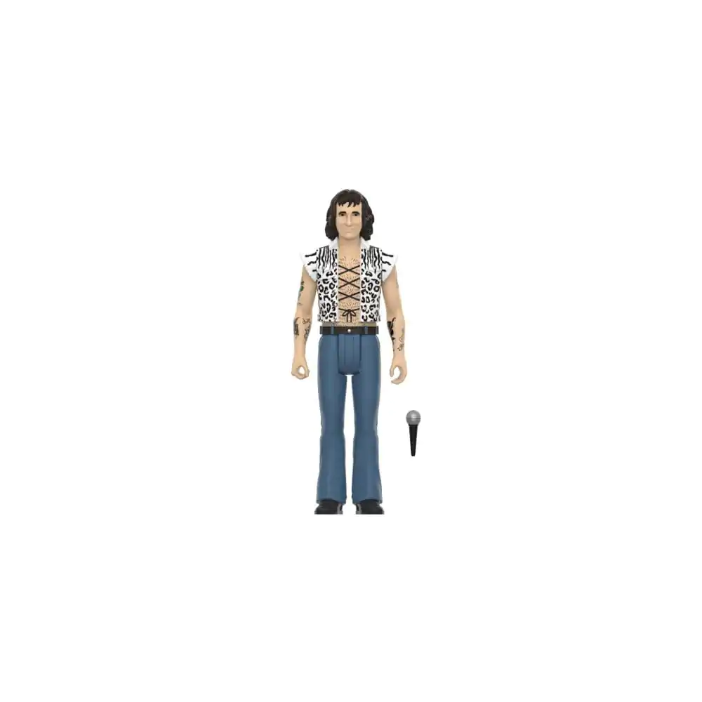 Figurină de acțiune Bon Scott ReAction Wave 02 Bon Scott (Imprimeu Leopard) 10 cm poza produsului