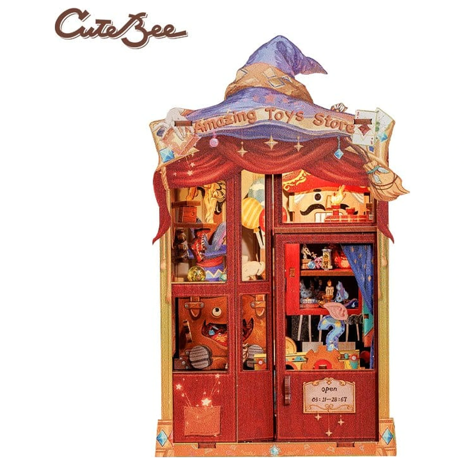 Book Nook Amazing Toy Store 17 x 12 cm poza produsului