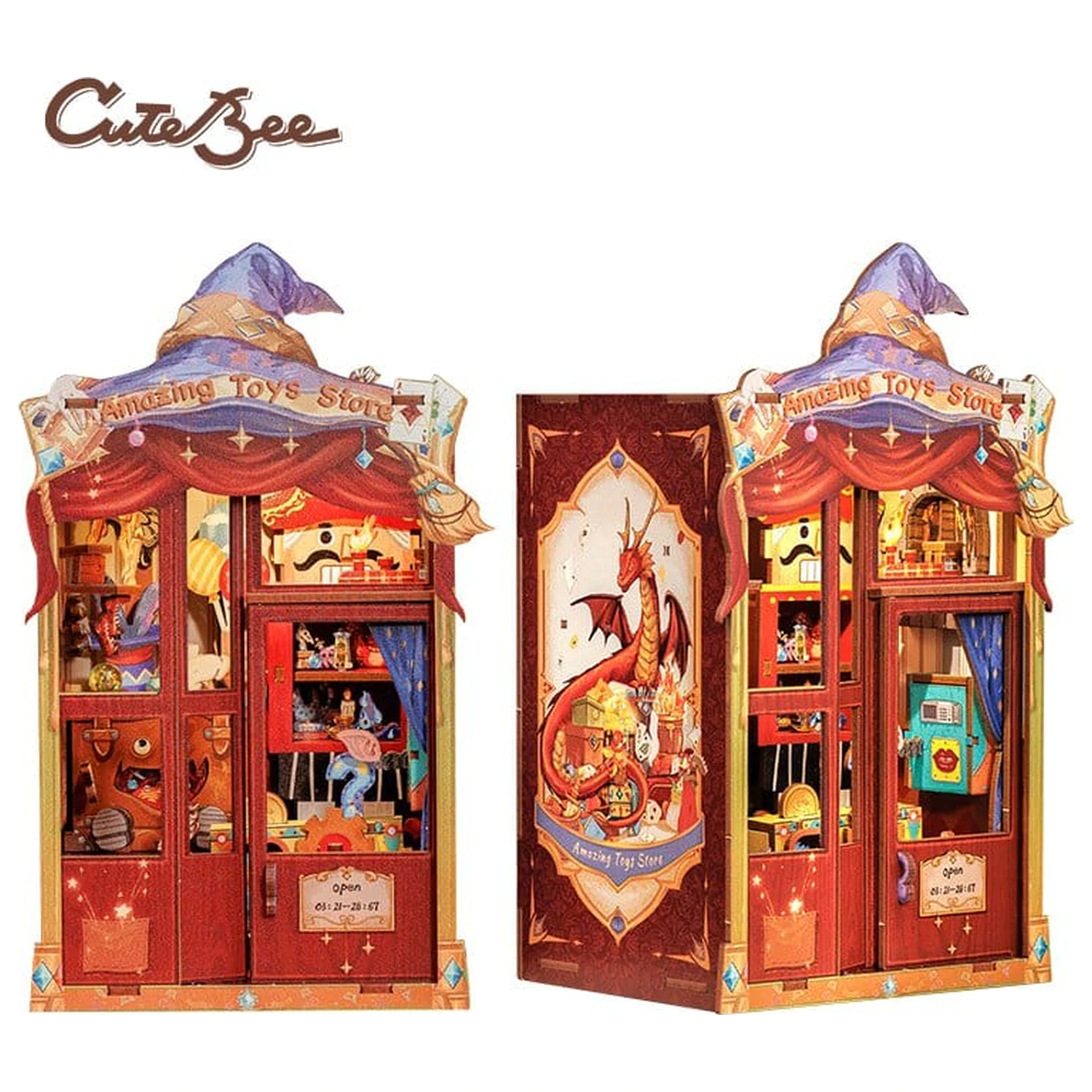 Book Nook Amazing Toy Store 17 x 12 cm poza produsului