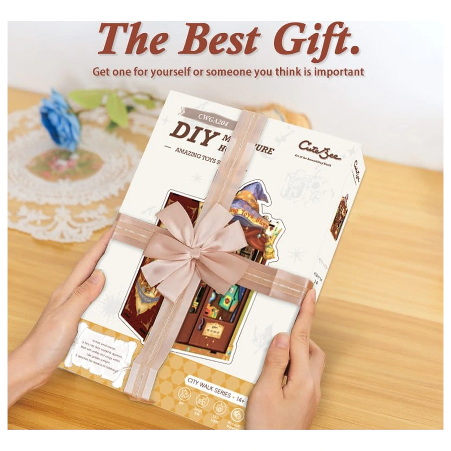 Book Nook Amazing Toy Store 17 x 12 cm poza produsului