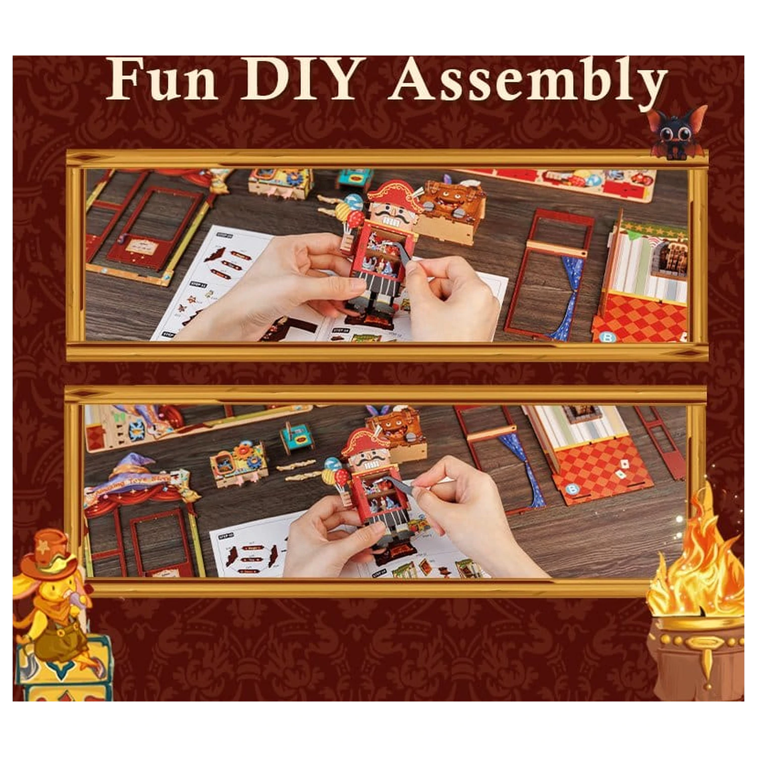 Book Nook Amazing Toy Store 17 x 12 cm poza produsului