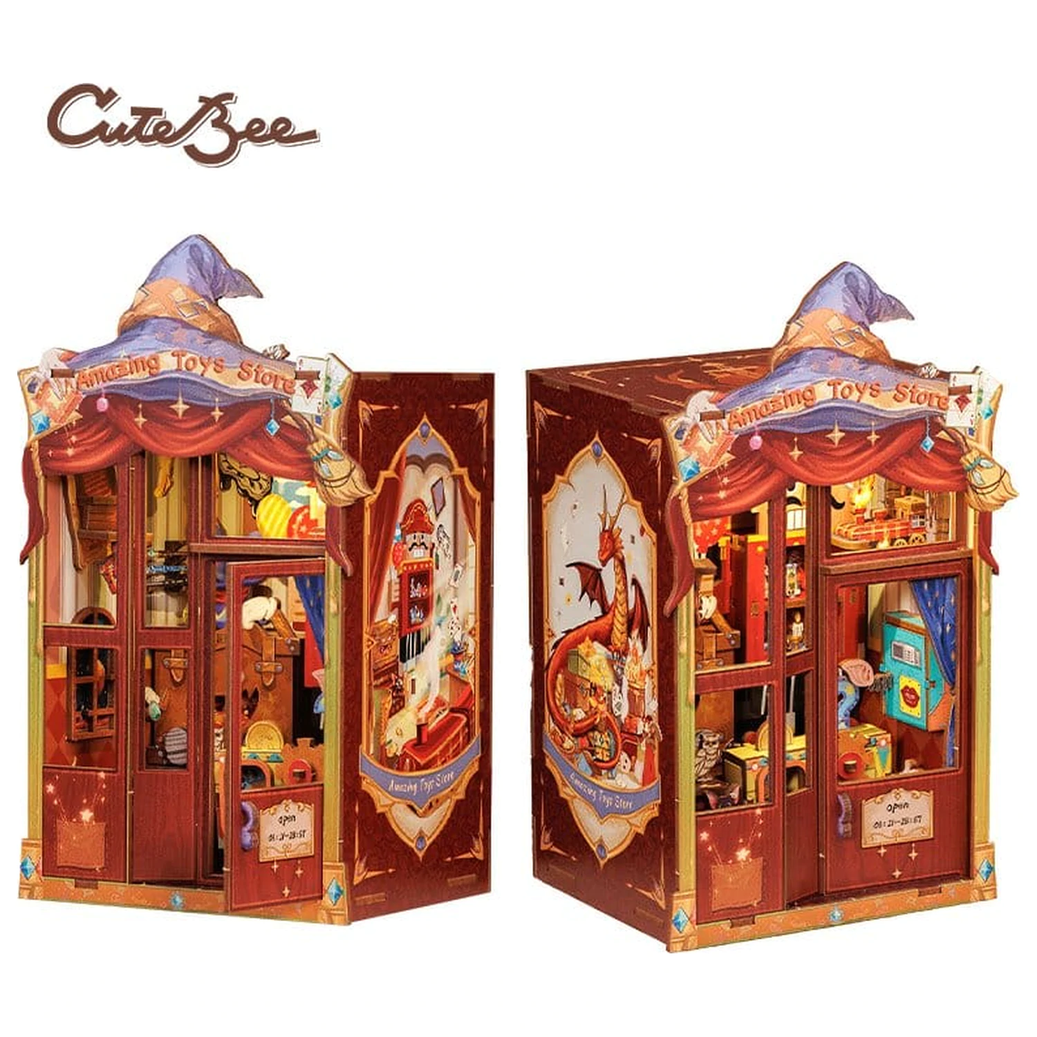 Book Nook Amazing Toy Store 17 x 12 cm poza produsului