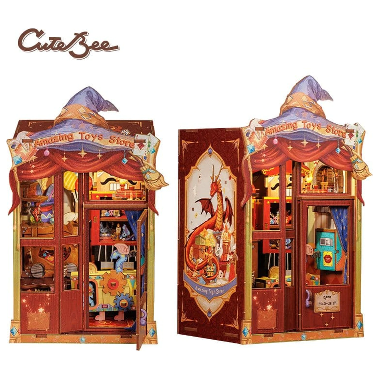 Book Nook Amazing Toy Store 17 x 12 cm poza produsului