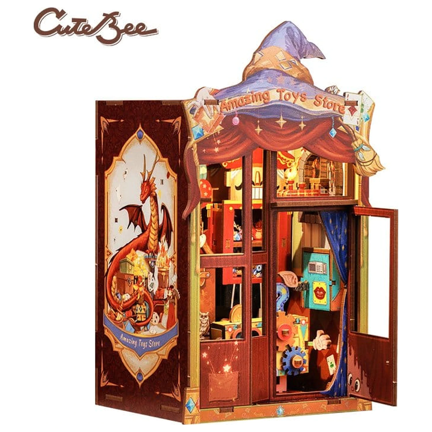 Book Nook Amazing Toy Store 17 x 12 cm poza produsului