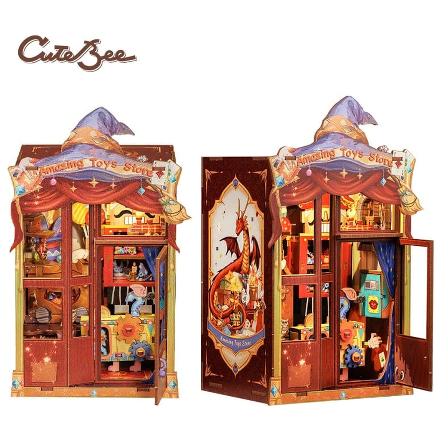 Book Nook Amazing Toy Store 17 x 12 cm poza produsului