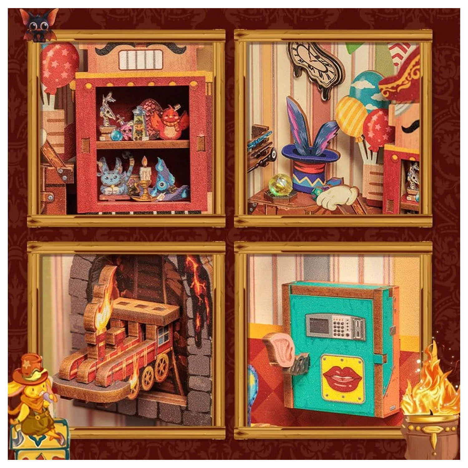 Book Nook Amazing Toy Store 17 x 12 cm poza produsului