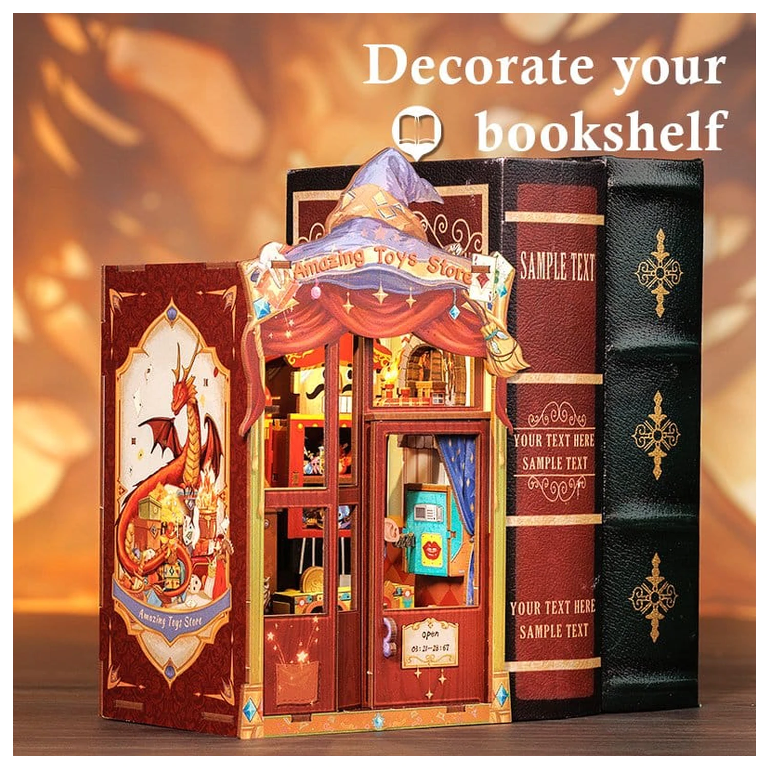 Book Nook Amazing Toy Store 17 x 12 cm poza produsului