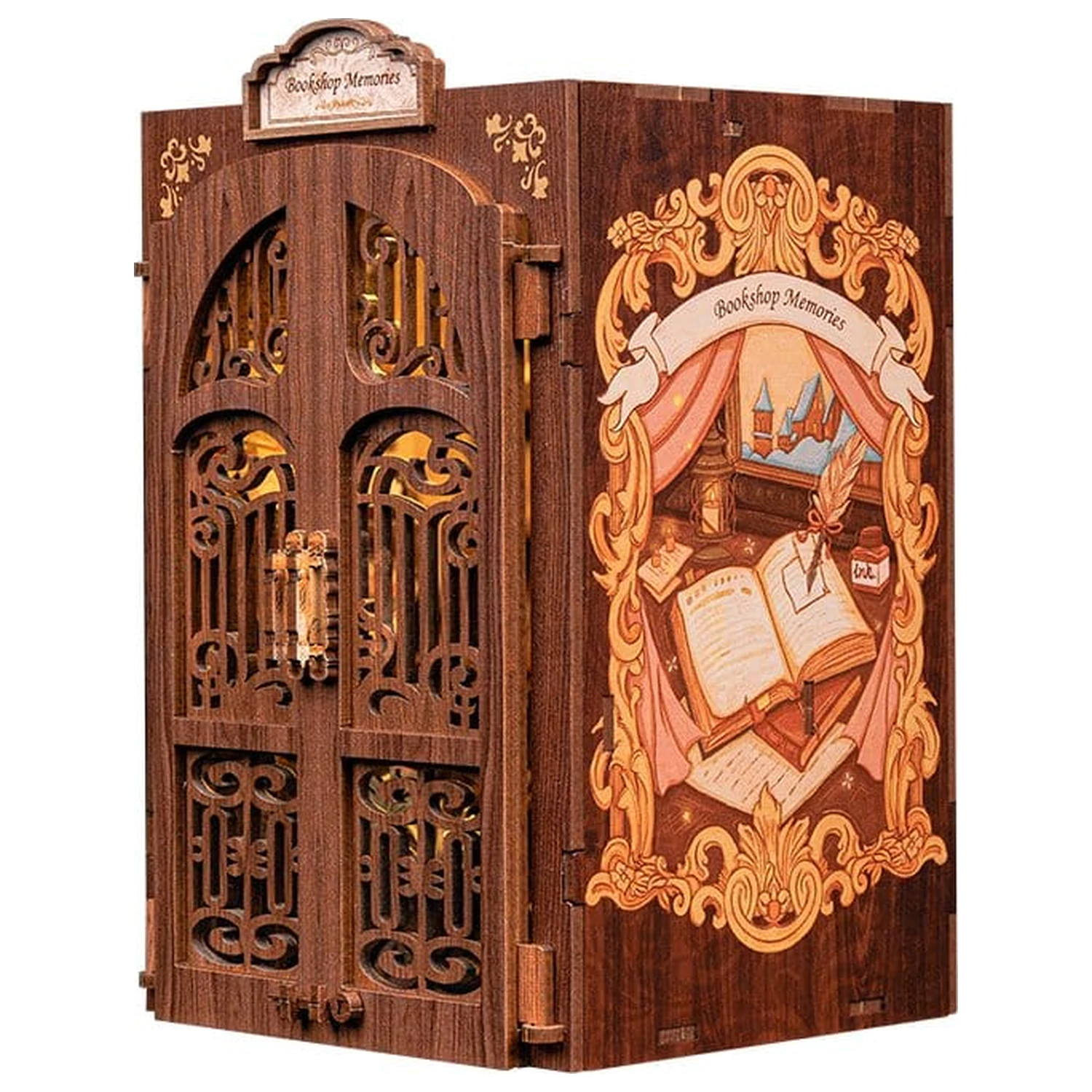 Book Nook Bookshop Memories 17 x 10 cm poza produsului
