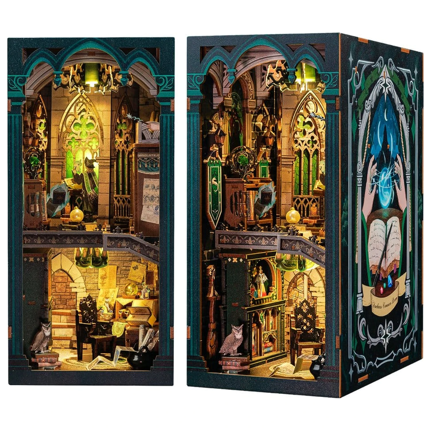 Book Nook Darkness Common Room 23 x 11 cm poza produsului