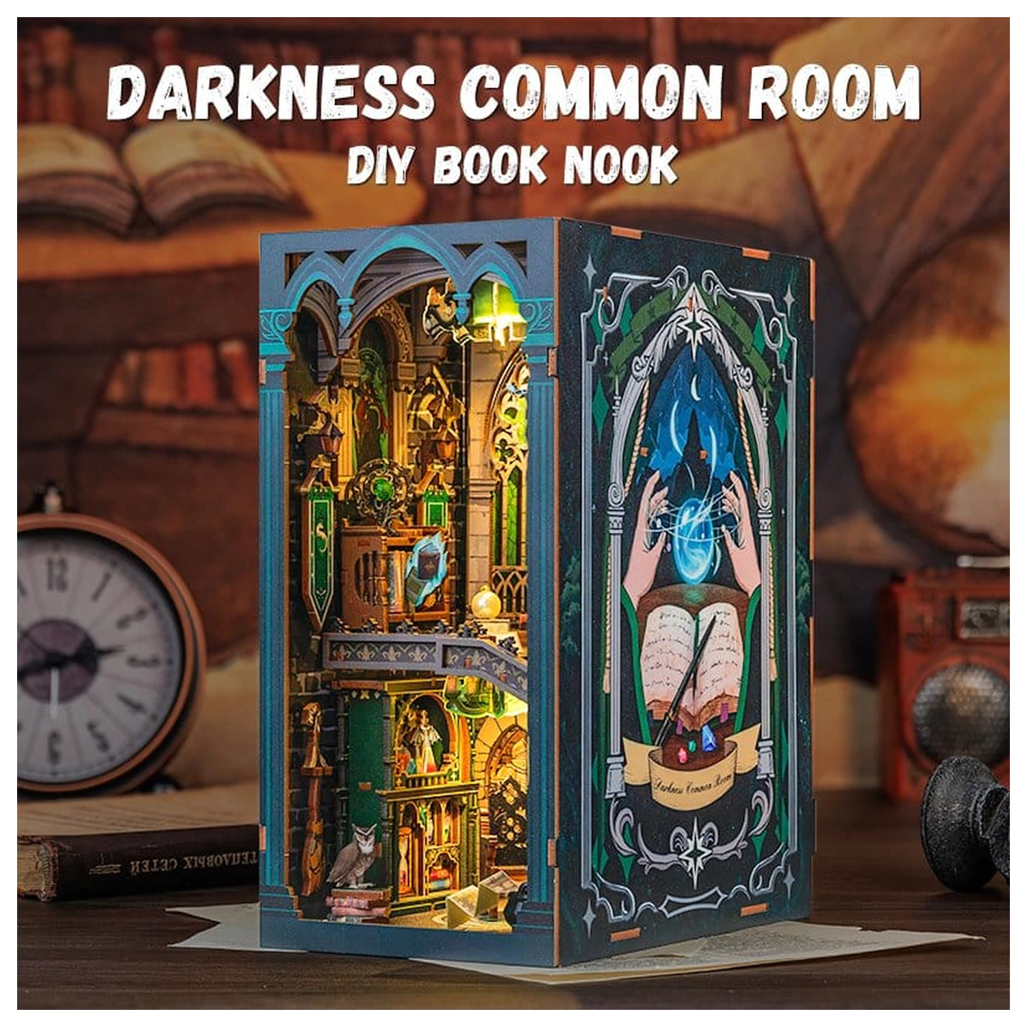Book Nook Darkness Common Room 23 x 11 cm poza produsului