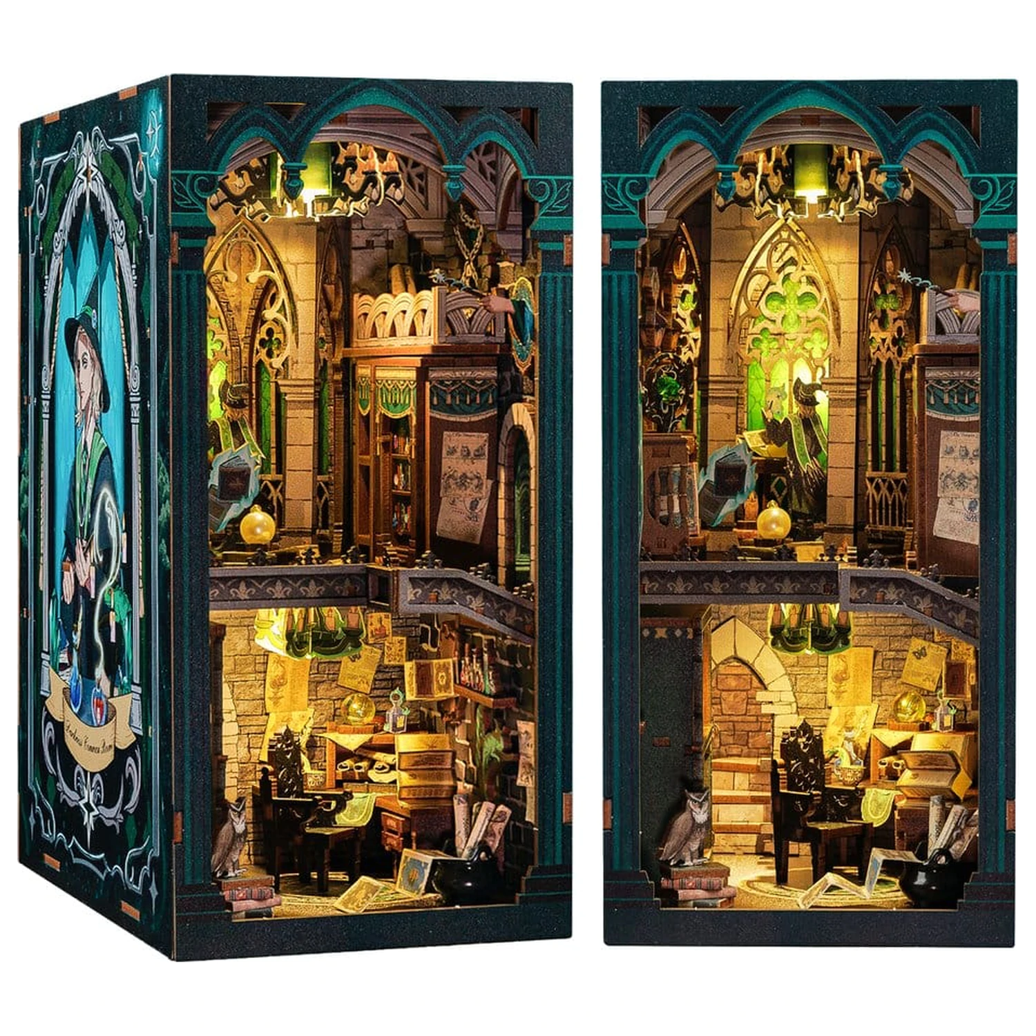 Book Nook Darkness Common Room 23 x 11 cm poza produsului