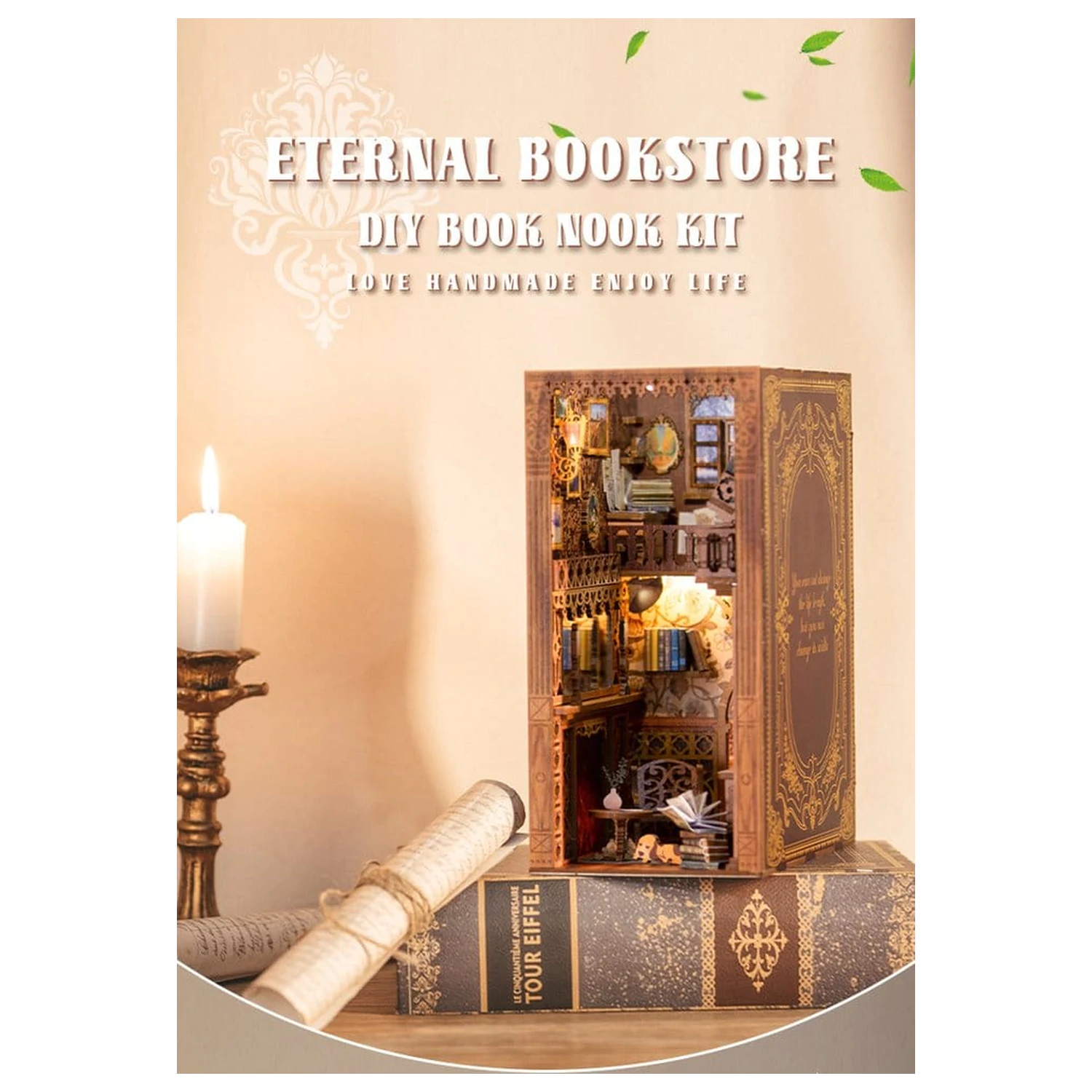 Book Nook Eternal Bookstore 23 x 11 cm poza produsului