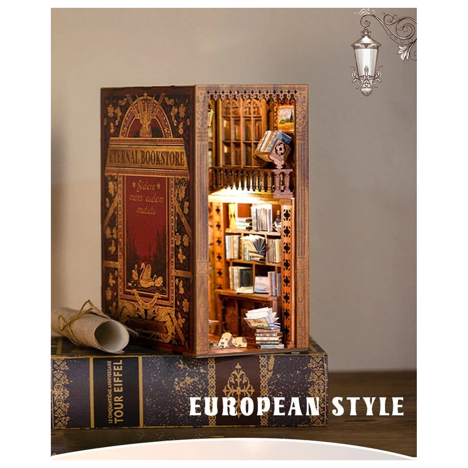 Book Nook Eternal Bookstore 23 x 11 cm poza produsului