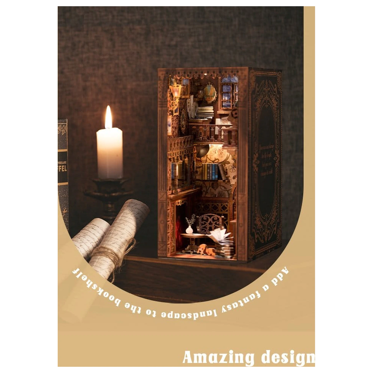 Book Nook Eternal Bookstore 23 x 11 cm poza produsului
