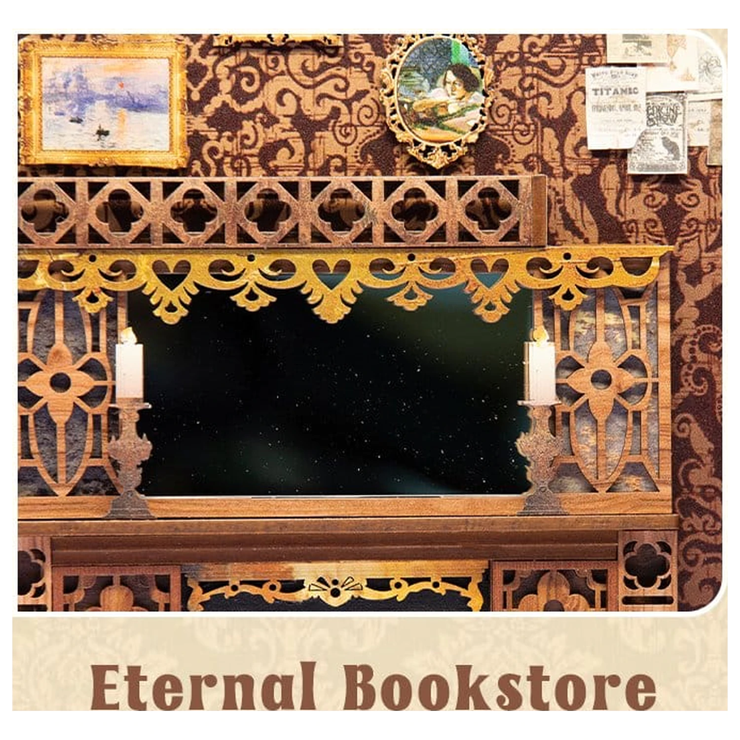 Book Nook Eternal Bookstore 23 x 11 cm poza produsului
