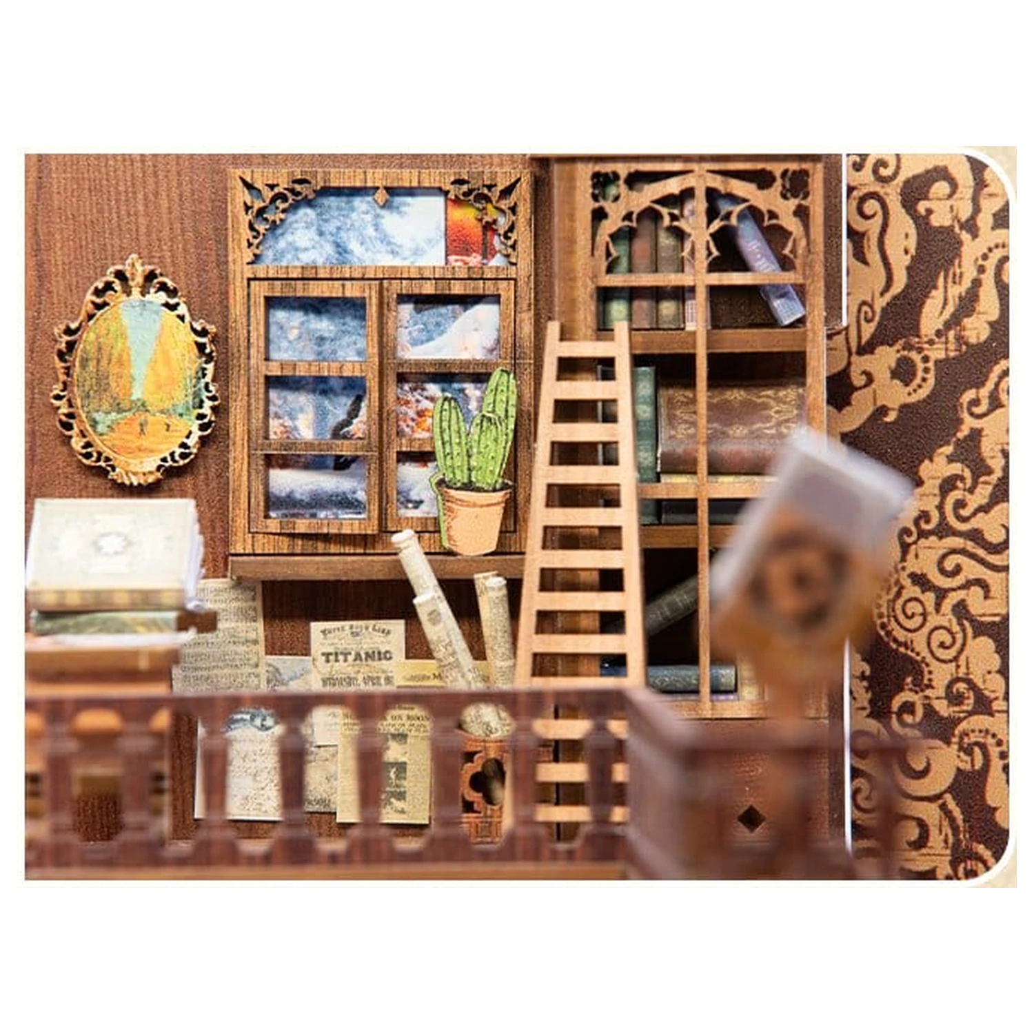 Book Nook Eternal Bookstore 23 x 11 cm poza produsului