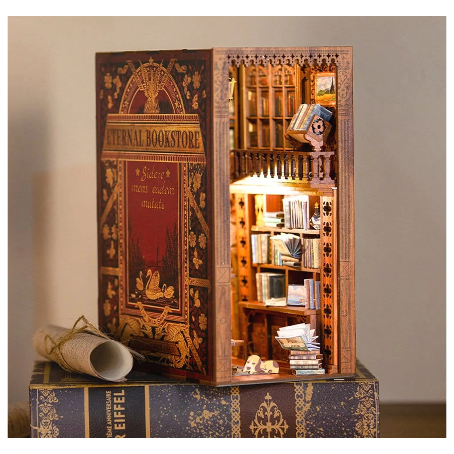 Book Nook Eternal Bookstore 23 x 11 cm poza produsului