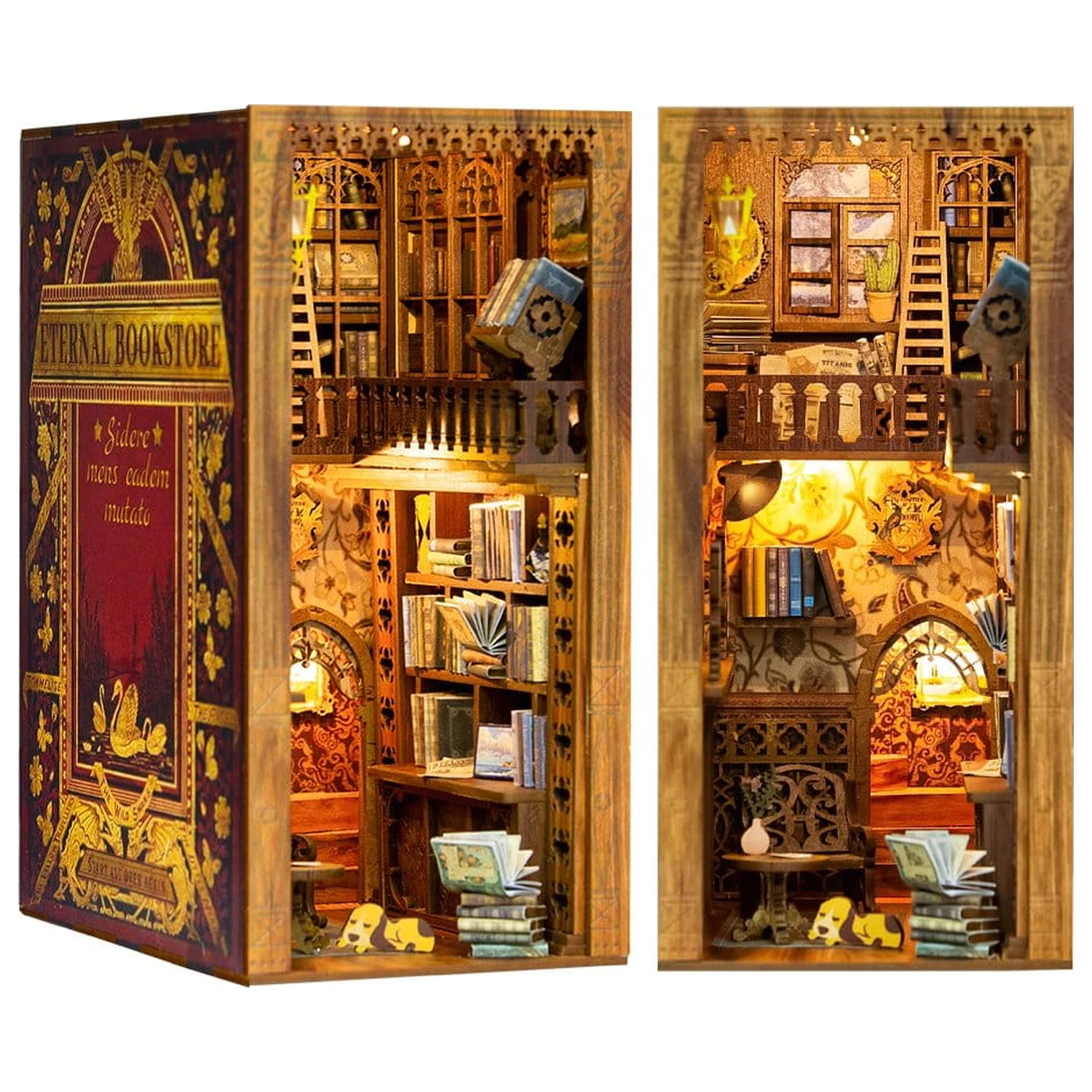 Book Nook Eternal Bookstore 23 x 11 cm poza produsului