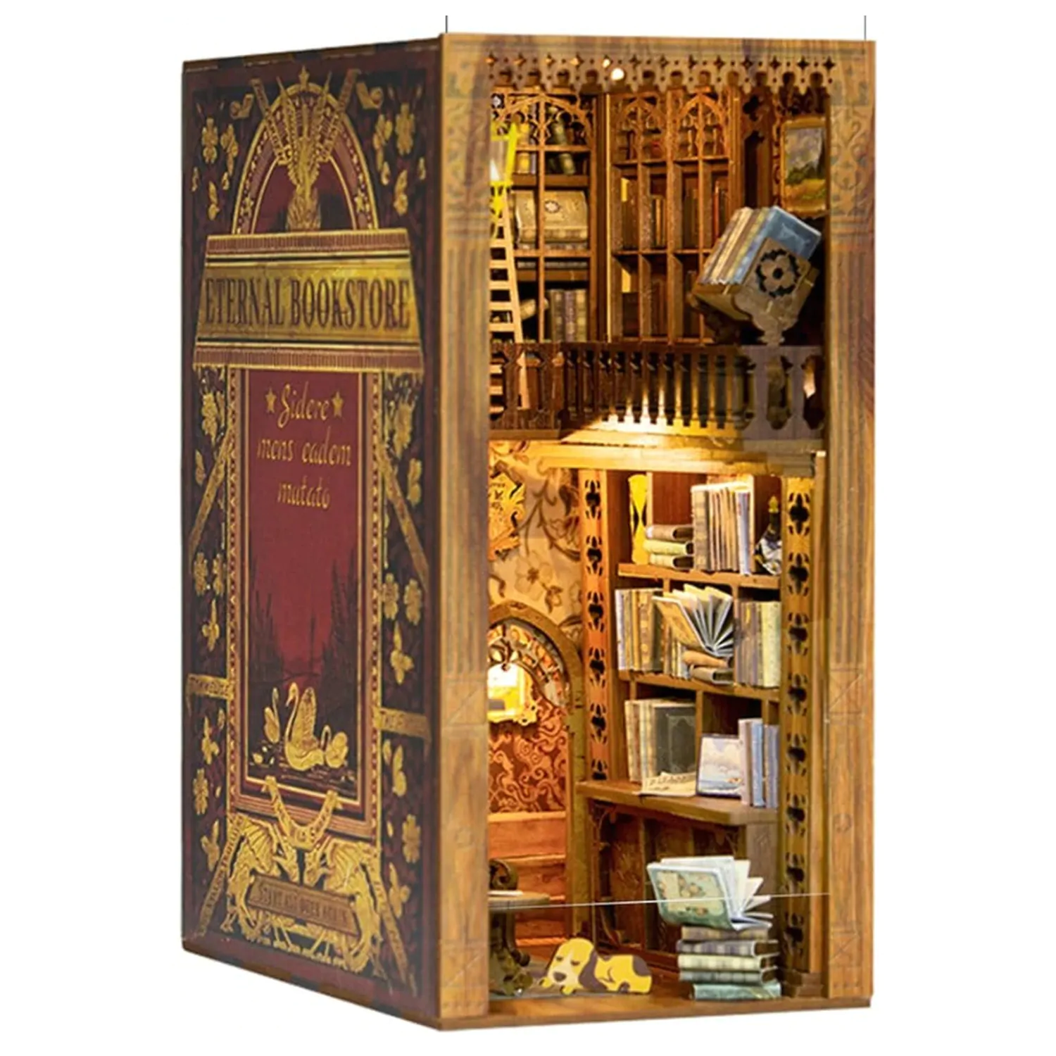 Book Nook Eternal Bookstore 23 x 11 cm poza produsului