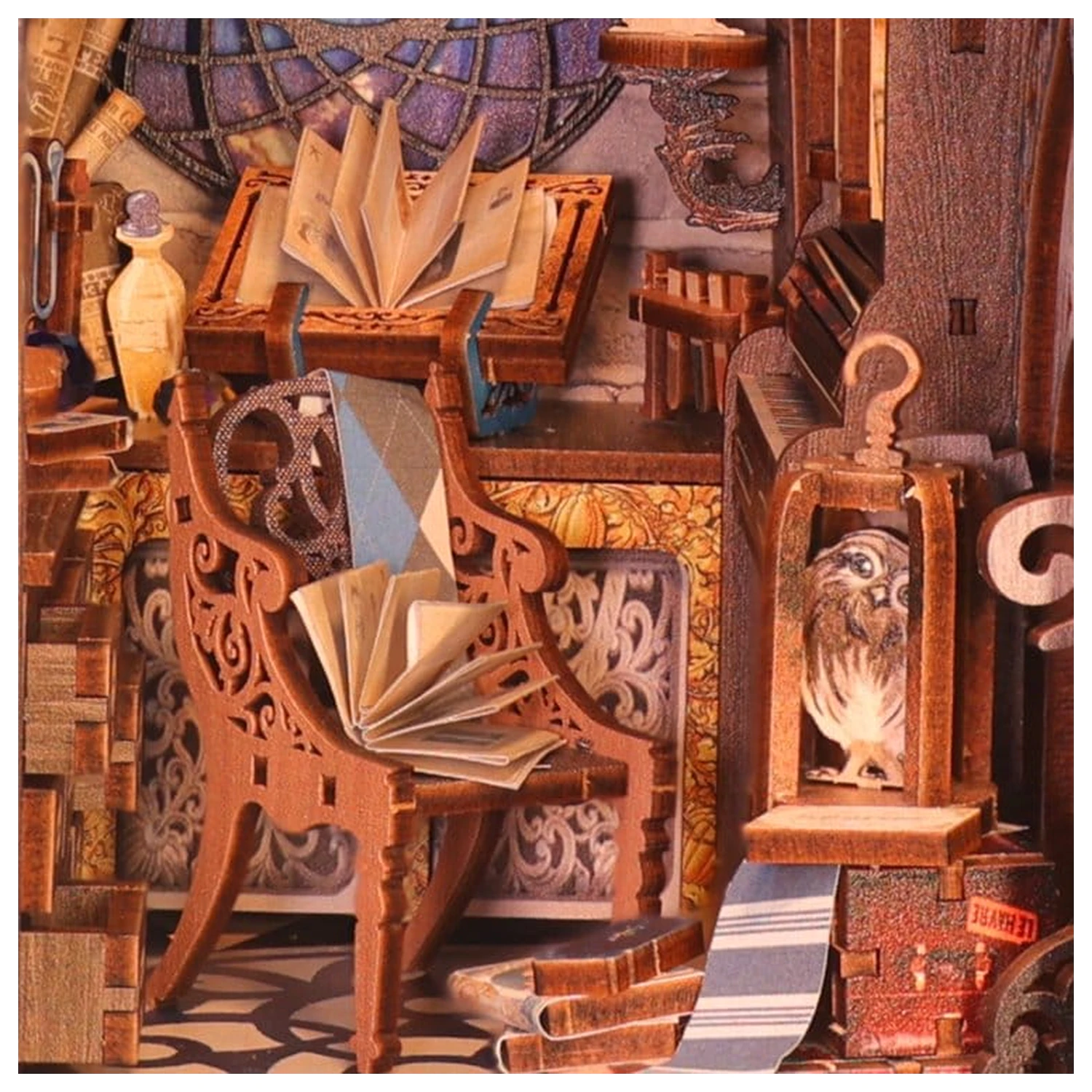 Book Nook Nebula Common Room 23 x 11 cm poza produsului