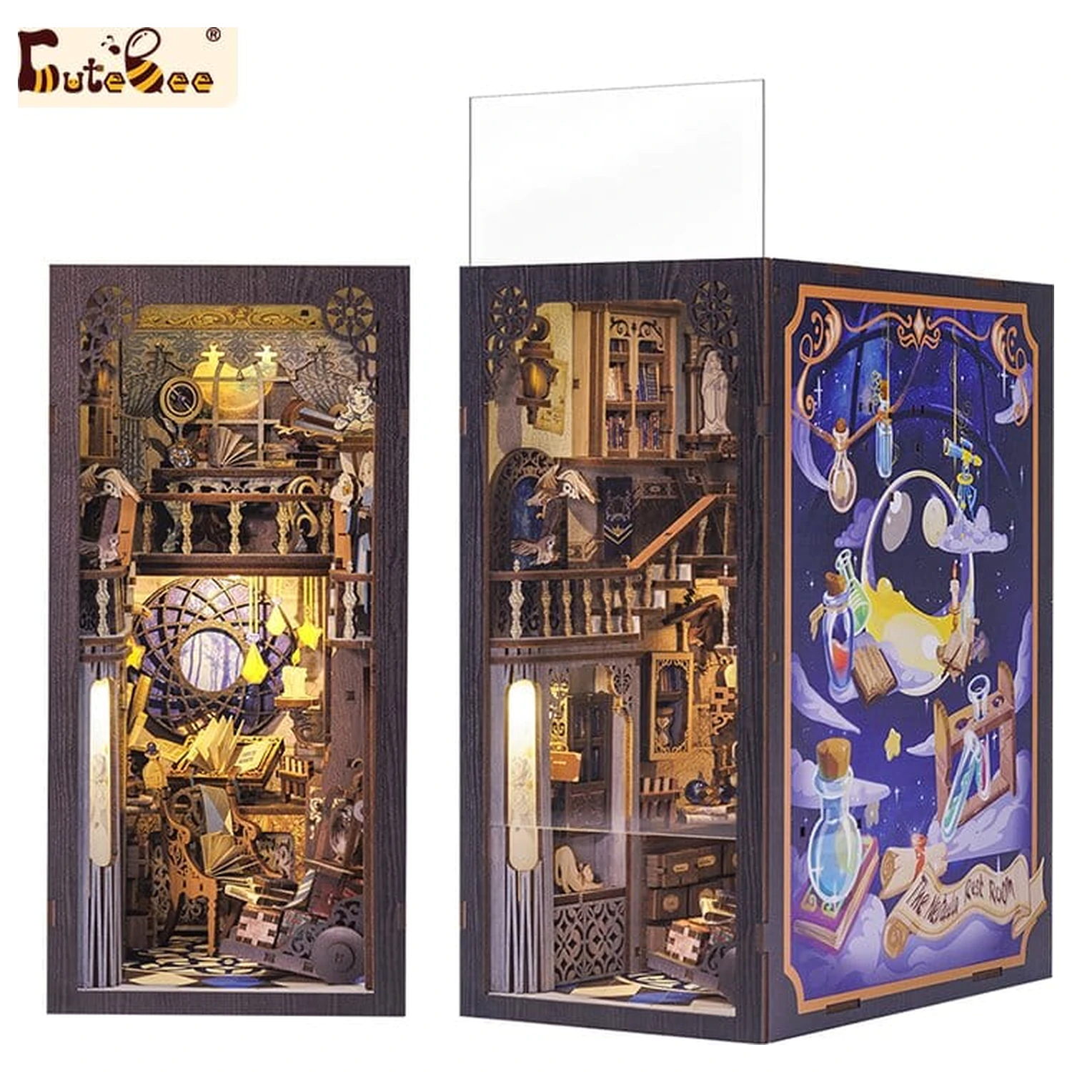 Book Nook Nebula Common Room 23 x 11 cm poza produsului