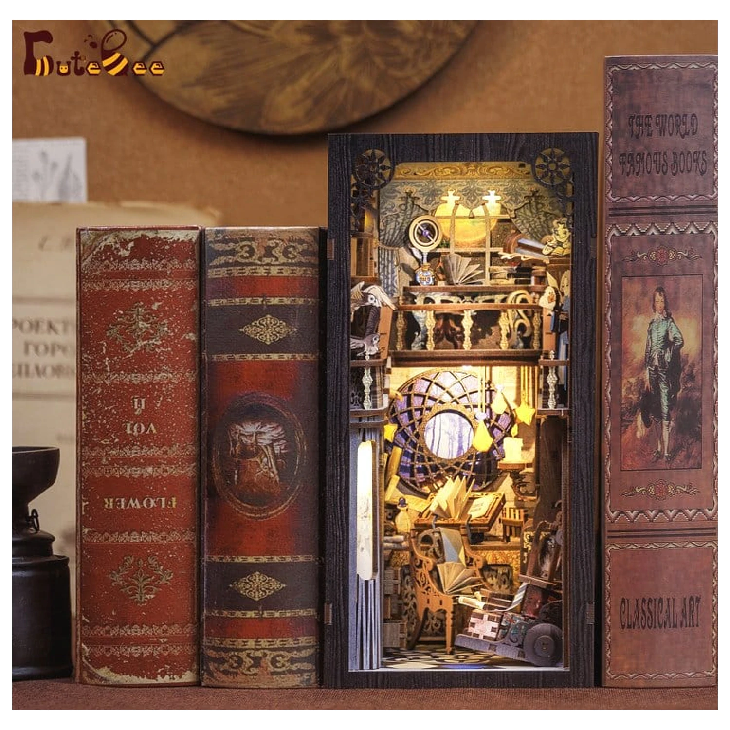 Book Nook Nebula Common Room 23 x 11 cm poza produsului