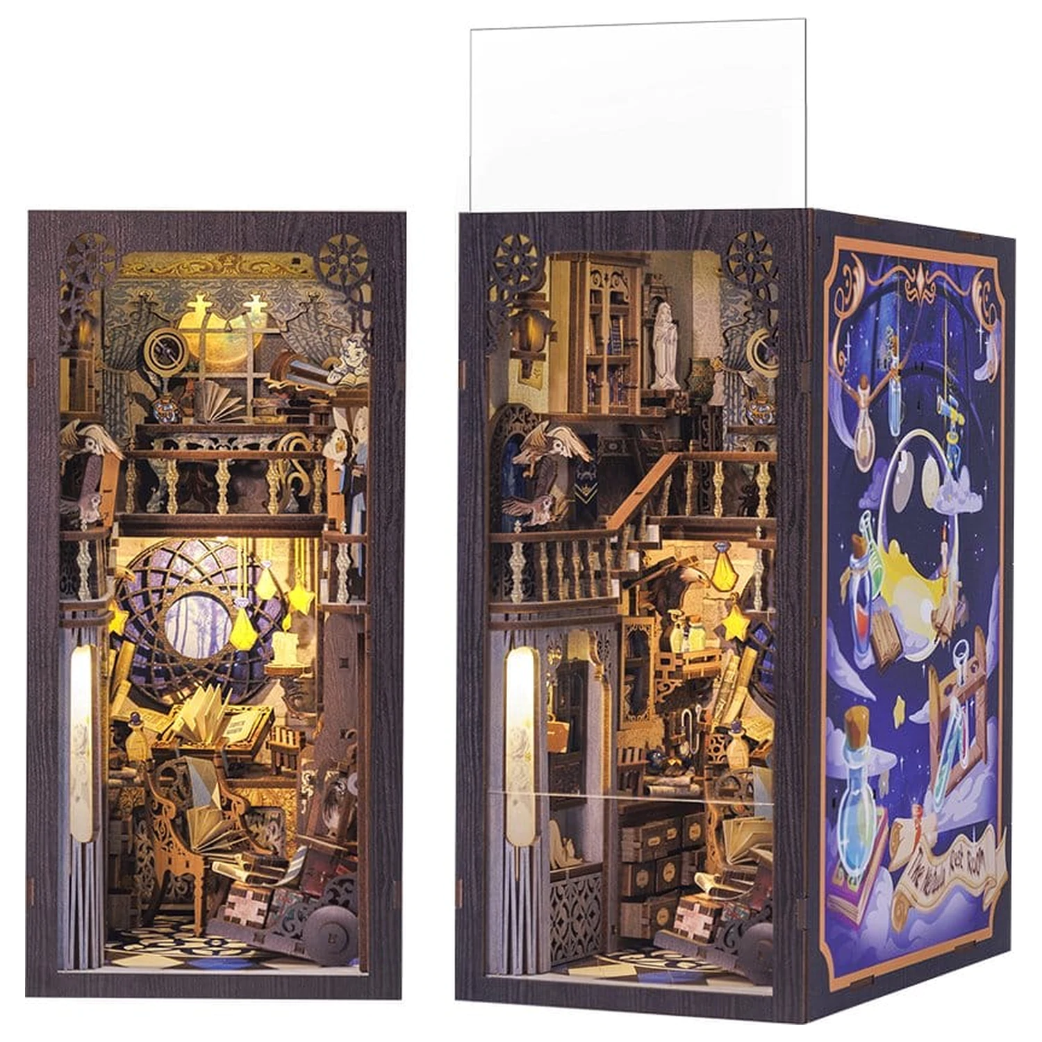 Book Nook Nebula Common Room 23 x 11 cm poza produsului